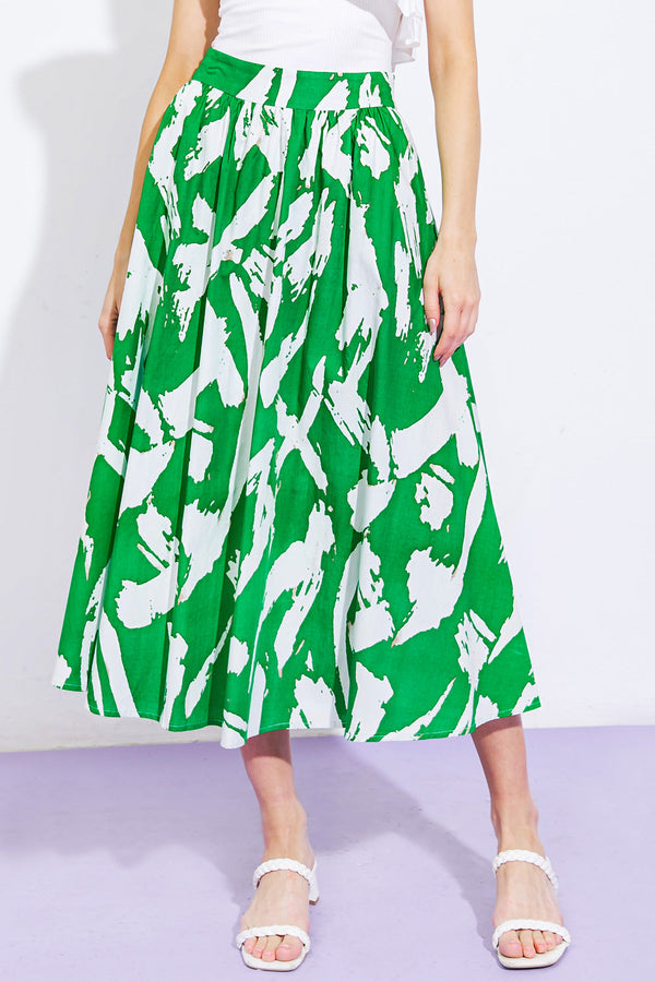 happy-to-be-here-woven-skirt Flying Tomato-Sophia's StyleSKIRTS-1